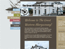 Tablet Screenshot of greatwesternabergavenny.com